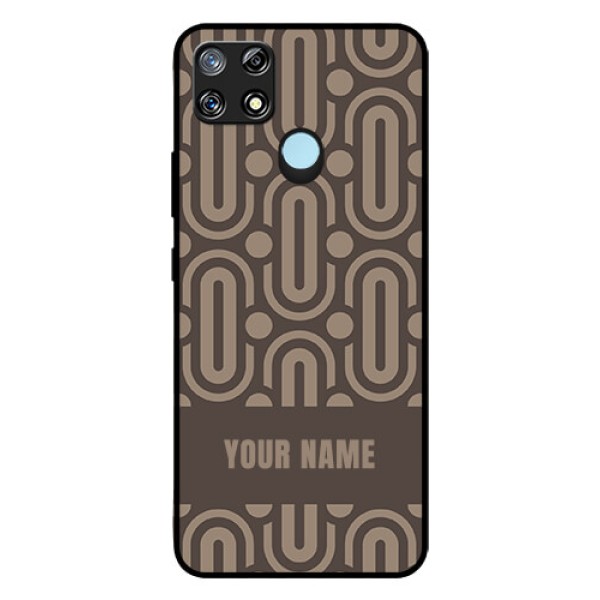 Narzo 30A Custom Glass Phone Case - Captivating Zero Pattern Design Narzo 30A Custom Glass Phone Case - Captivating Zero Pattern Design