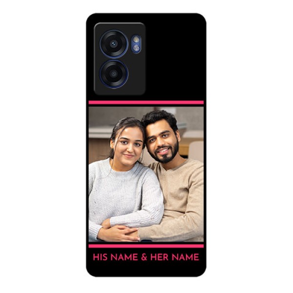 Realme Narzo 50 5G Custom Glass Mobile Case - with Add Text Design