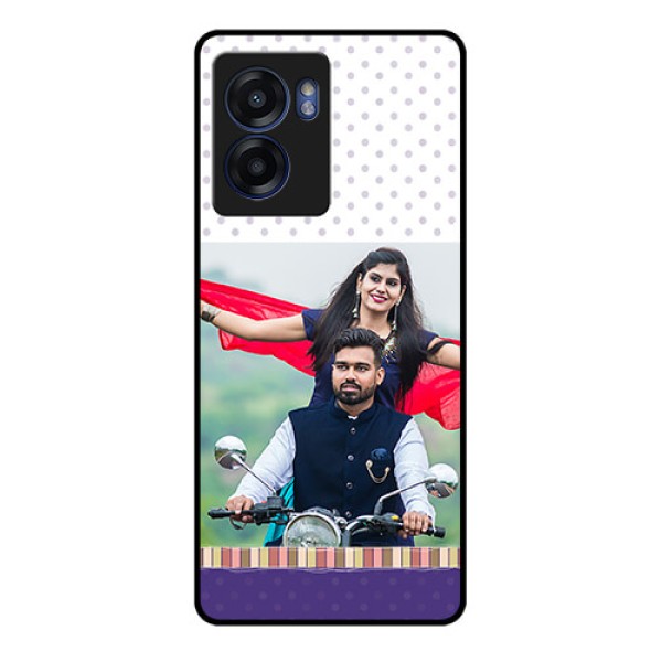 Realme Narzo 50 5G Photo Printing on Glass Case - Cute Family Design