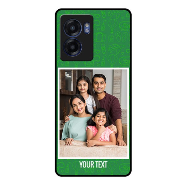 Realme Narzo 50 5G Personalized Glass Phone Case - Picture Upload Design Realme Narzo 50 5G Personalized Glass Phone Case - Picture Upload Design