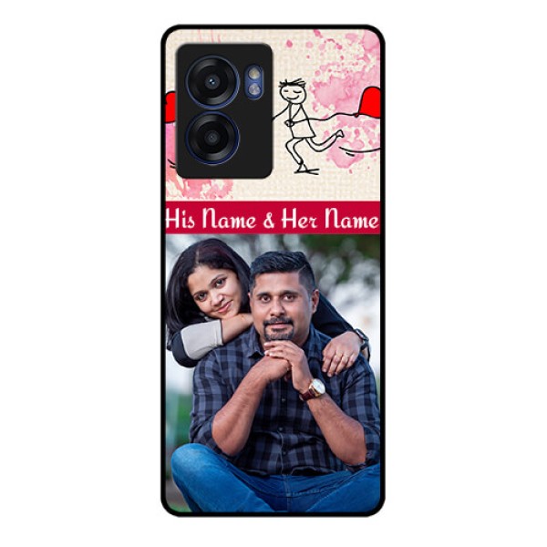 Realme Narzo 50 5G Photo Printing on Glass Case - You and Me Case Design Realme Narzo 50 5G Photo Printing on Glass Case - You and Me Case Design