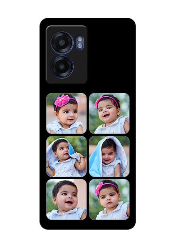 Realme Narzo 50 5G Photo Printing on Glass Case - Multiple Pictures Design