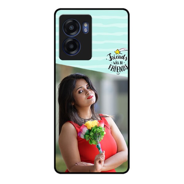 Realme Narzo 50 5G Custom Glass Phone Case - Friends Picture Icon Design Realme Narzo 50 5G Custom Glass Phone Case - Friends Picture Icon Design