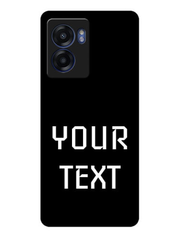 Custom Realme Narzo 50 5G Your Name on Glass Phone Case