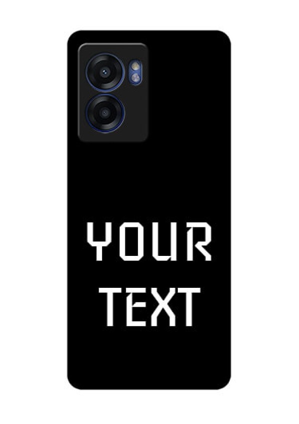 Realme Narzo 50 5G Your Name on Glass Phone Case