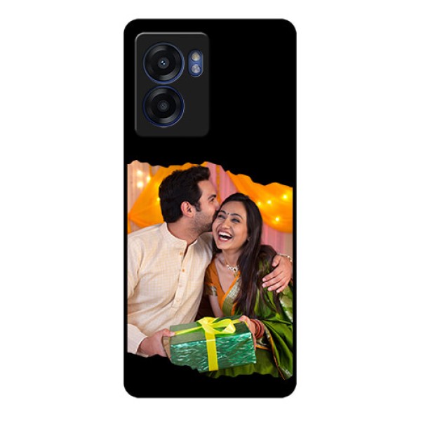 Narzo 50 5G Custom Glass Phone Case - Tear-off Design