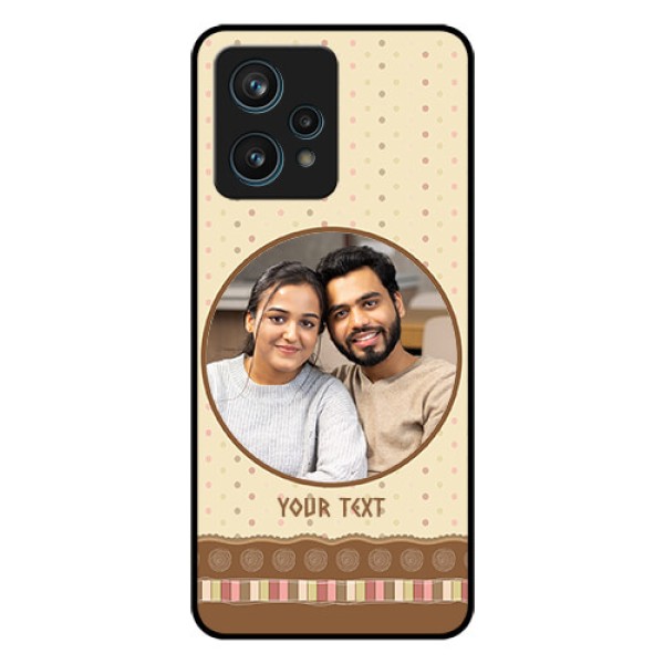 Narzo 50 Pro 5G Custom Glass Mobile Case - Brown Dotted Mobile Case Design Narzo 50 Pro 5G Custom Glass Mobile Case - Brown Dotted Mobile Case Design