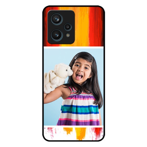 Narzo 50 Pro 5G Personalized Glass Phone Case - Multi Color Design