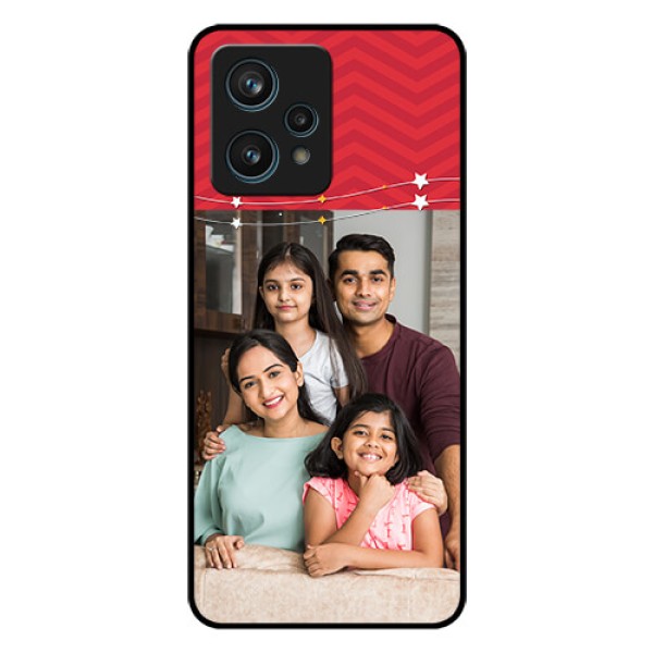 Narzo 50 Pro 5G Personalized Glass Phone Case - Happy Family Design