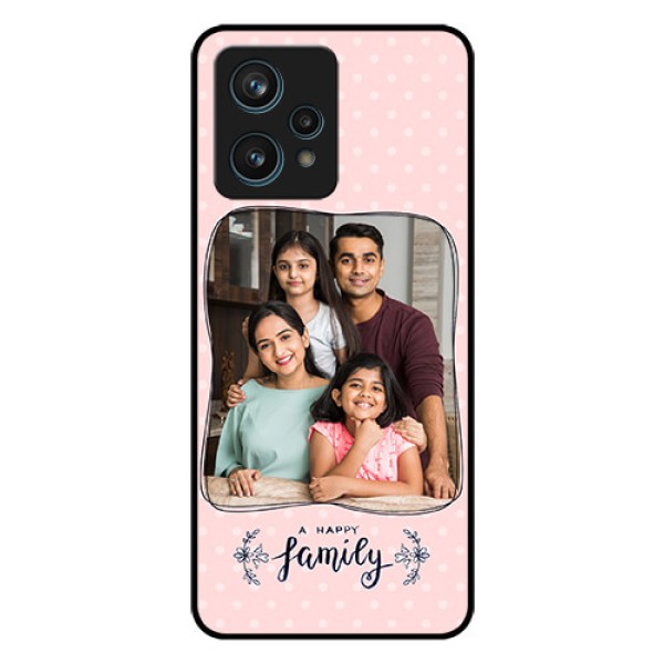 Narzo 50 Pro 5G Custom Glass Phone Case - Family with Dots Design Narzo 50 Pro 5G Custom Glass Phone Case - Family with Dots Design