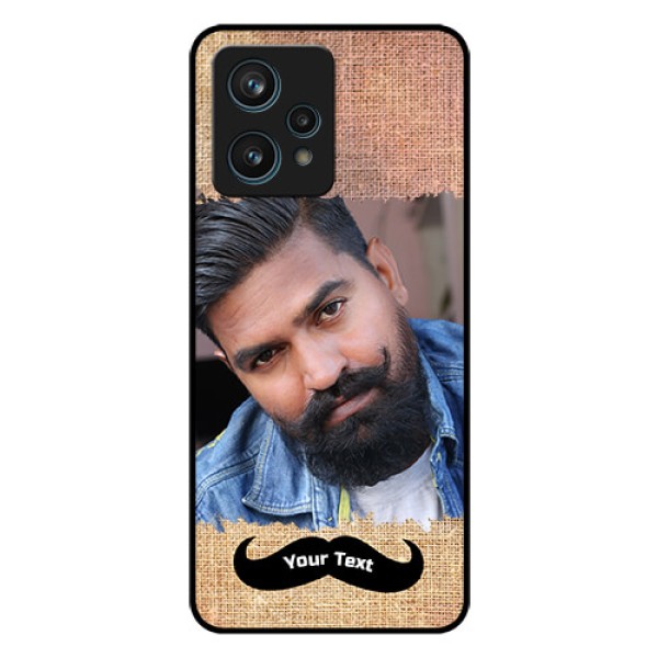 Narzo 50 Pro 5G Personalized Glass Phone Case - with Texture Design