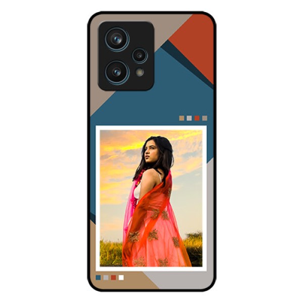 Narzo 50 Pro 5G Personalized Glass Phone Case - Retro color pallet Design Narzo 50 Pro 5G Personalized Glass Phone Case - Retro color pallet Design