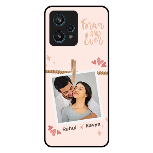 Narzo 50 Pro 5G Custom Glass Phone Case - Forever and ever love Design Narzo 50 Pro 5G Custom Glass Phone Case - Forever and ever love Design