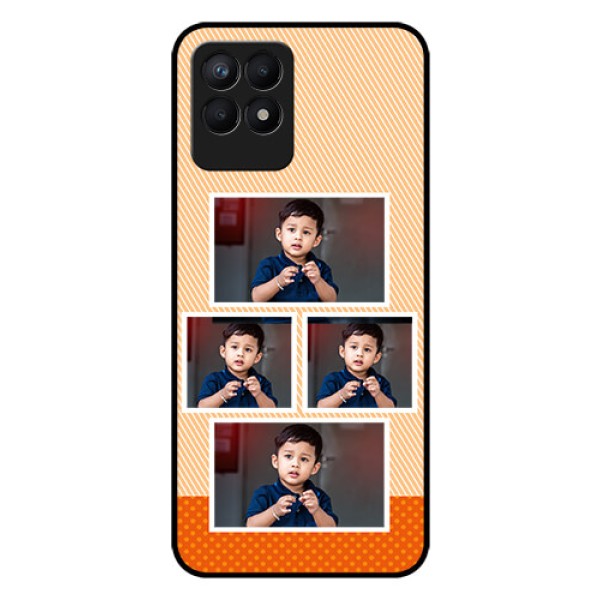 Realme Narzo 50 Photo Printing on Glass Case - Bulk Photos Upload Design