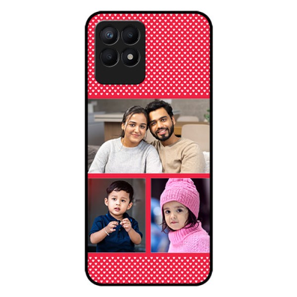 Realme Narzo 50 Personalized Glass Phone Case - Bulk Pic Upload Design Realme Narzo 50 Personalized Glass Phone Case - Bulk Pic Upload Design