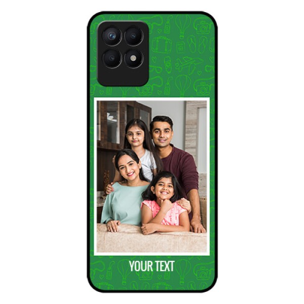 Realme Narzo 50 Personalized Glass Phone Case - Picture Upload Design Realme Narzo 50 Personalized Glass Phone Case - Picture Upload Design