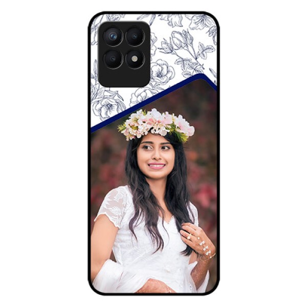 Realme Narzo 50 Personalized Glass Phone Case - Premium Floral Design Realme Narzo 50 Personalized Glass Phone Case - Premium Floral Design