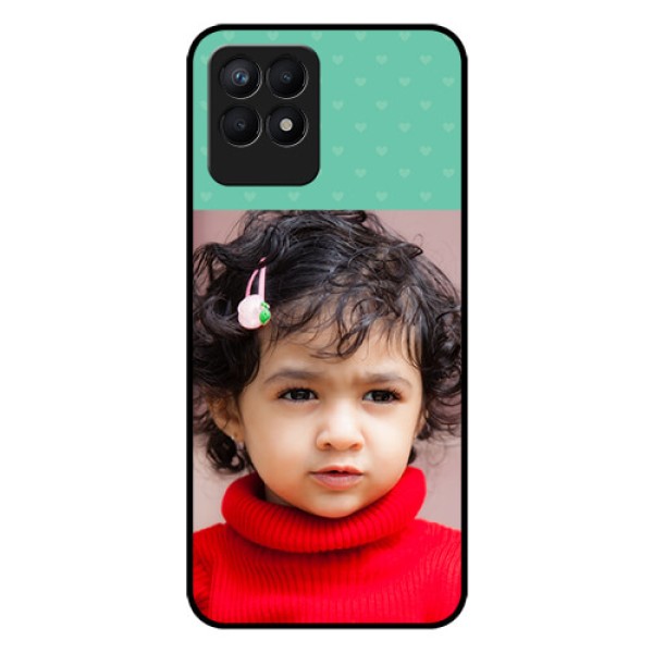 Realme Narzo 50 Custom Glass Phone Case - Lovers Picture Design