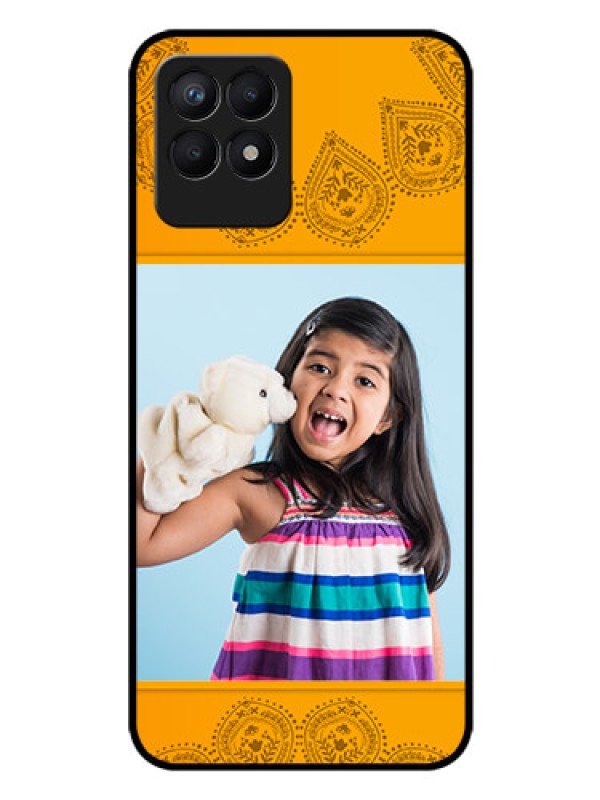 Custom Realme Narzo 50 Personalized Glass Phone Case - Photo Wedding Design