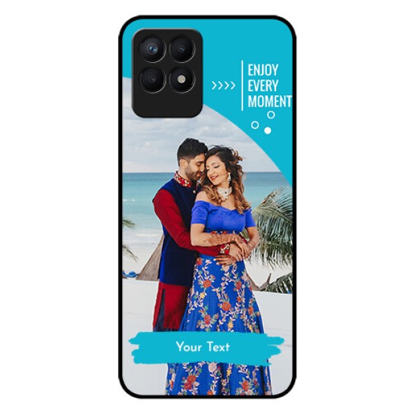 Realme Narzo 50 Custom Glass Mobile Case - Happy Moment Design