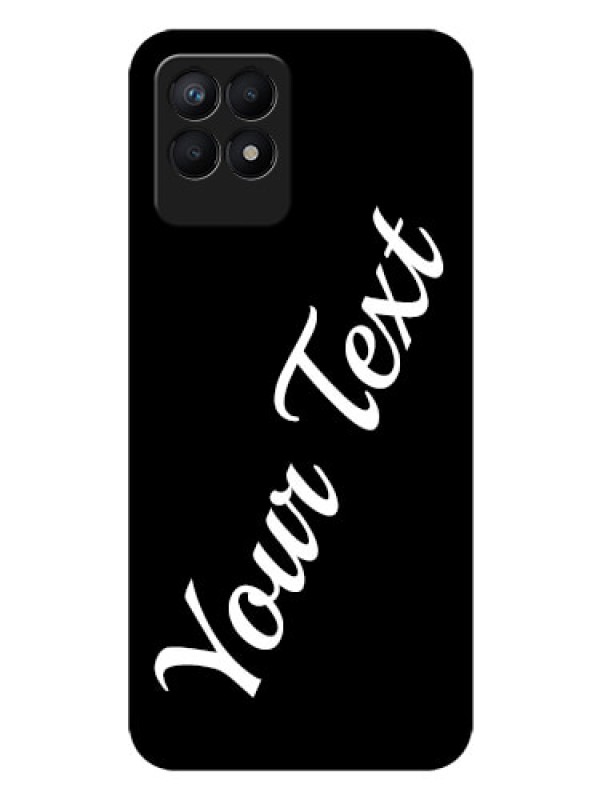 Custom Realme Narzo 50 Custom Glass Mobile Cover with Your Name