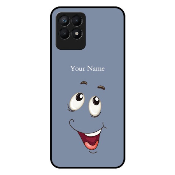 Narzo 50 Photo Printing on Glass Case - Laughing Cartoon Face Design Narzo 50 Photo Printing on Glass Case - Laughing Cartoon Face Design