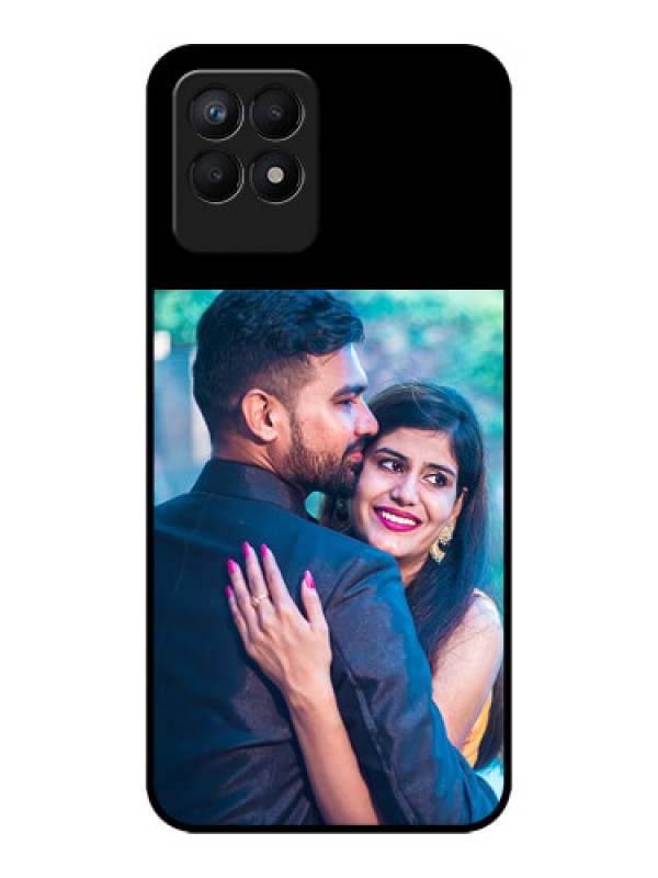 Custom Narzo 50 Custom Glass Phone Case - Upload Full Picture With Custom Color Design