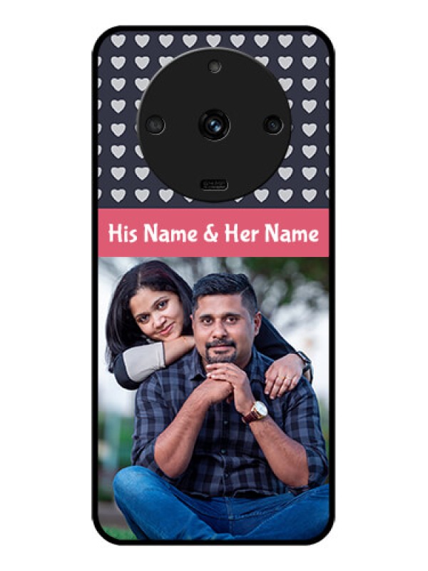 Custom Realme Narzo 60 5G Custom Glass Mobile Case - Love Symbols Design