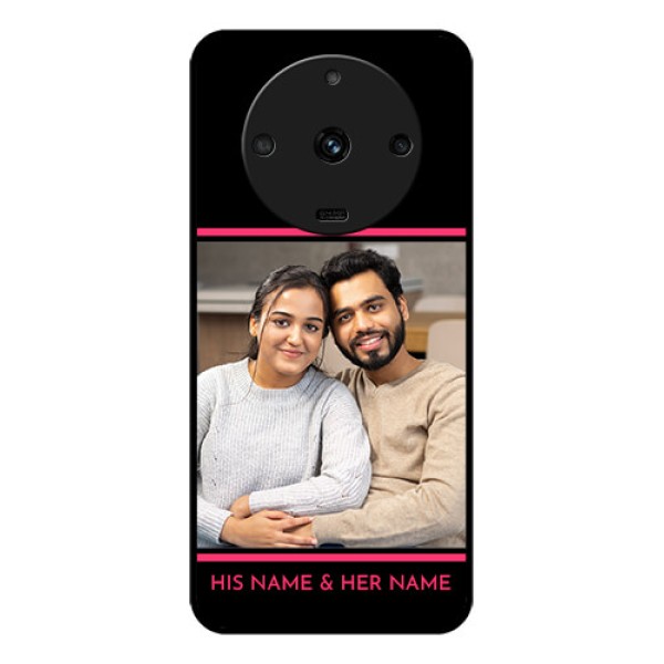 Realme Narzo 60 5G Custom Glass Mobile Case - with Add Text Design