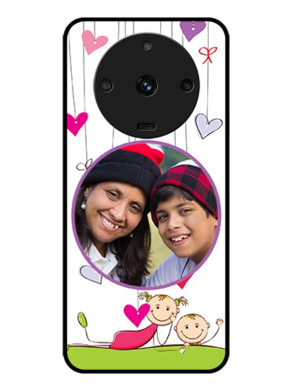 Custom Realme Narzo 60 5G Photo Printing on Glass Case - Cute Kids Phone Case Design