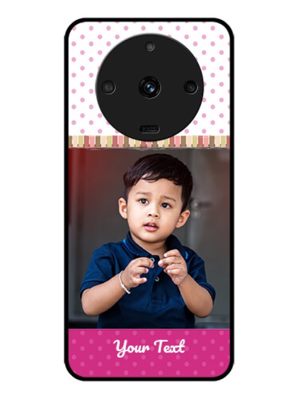 Custom Realme Narzo 60 5G Photo Printing on Glass Case - Cute Girls Cover Design