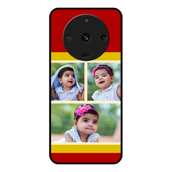 Realme Narzo 60 5G Custom Glass Mobile Case - Multiple Pic Upload Design Realme Narzo 60 5G Custom Glass Mobile Case - Multiple Pic Upload Design