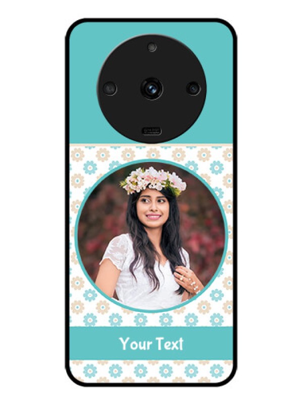 Custom Realme Narzo 60 5G Custom Glass Mobile Case - Beautiful Flowers Design