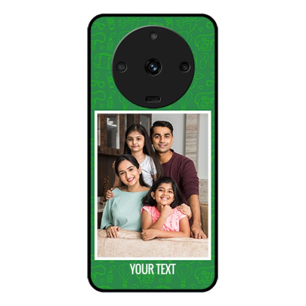 Realme Narzo 60 5G Personalized Glass Phone Case - Picture Upload Design Realme Narzo 60 5G Personalized Glass Phone Case - Picture Upload Design
