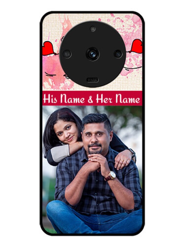 Custom Realme Narzo 60 5G Photo Printing on Glass Case - You and Me Case Design