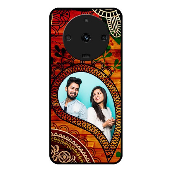Realme Narzo 60 5G Personalized Glass Phone Case - Abstract Colorful Design Realme Narzo 60 5G Personalized Glass Phone Case - Abstract Colorful Design