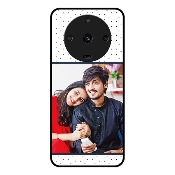 Realme Narzo 60 5G Personalized Glass Phone Case - Premium Dot Design