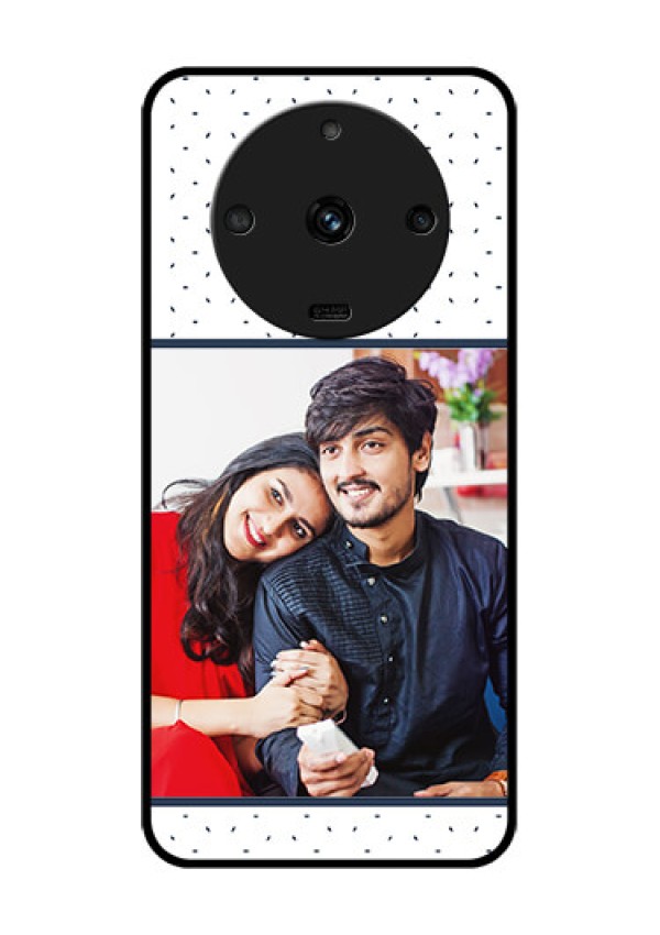 Realme Narzo 60 5G Personalized Glass Phone Case - Premium Dot Design