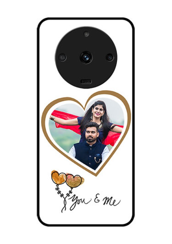 Realme Narzo 60 5G Custom Glass Mobile Case - You & Me Design
