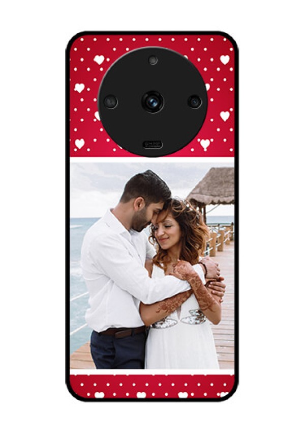 Realme Narzo 60 5G Photo Printing on Glass Case - Hearts Mobile Case Design