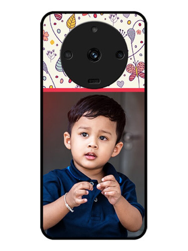 Custom Realme Narzo 60 5G Custom Glass Mobile Case - Premium Floral Design