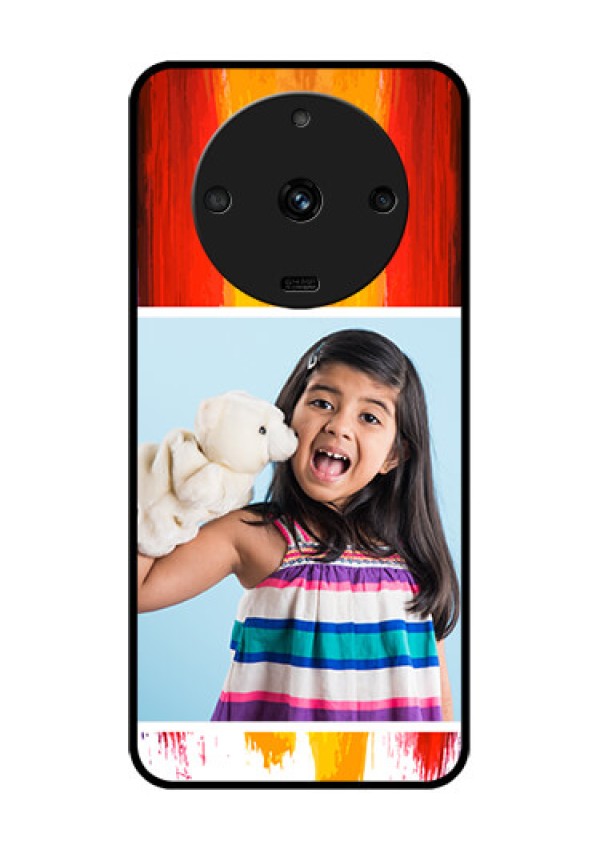 Realme Narzo 60 5G Personalized Glass Phone Case - Multi Color Design