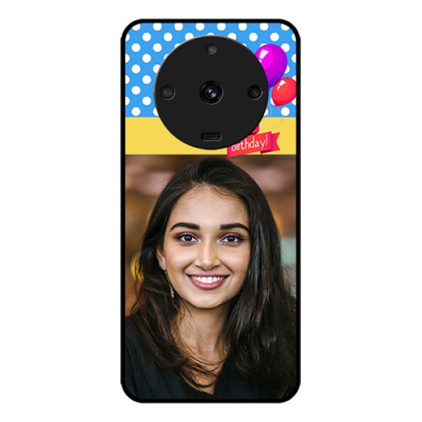 Realme Narzo 60 5G Custom Glass Mobile Case - Happy Birthday Design