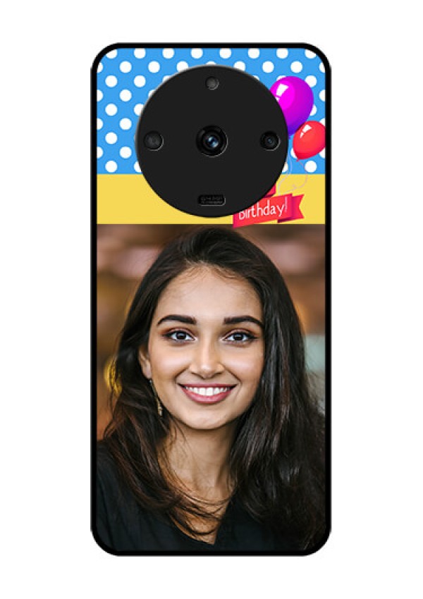 Realme Narzo 60 5G Custom Glass Mobile Case - Happy Birthday Design