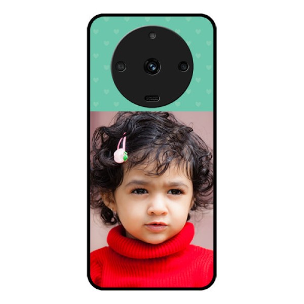 Realme Narzo 60 5G Custom Glass Phone Case - Lovers Picture Design