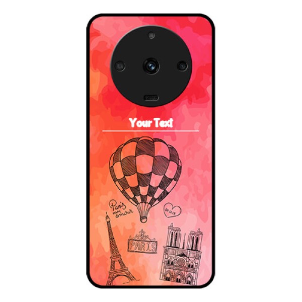 Realme Narzo 60 5G Custom Glass Phone Case - Paris Theme Design