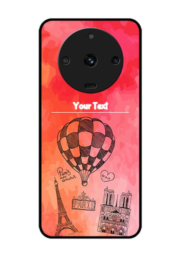 Realme Narzo 60 5G Custom Glass Phone Case - Paris Theme Design