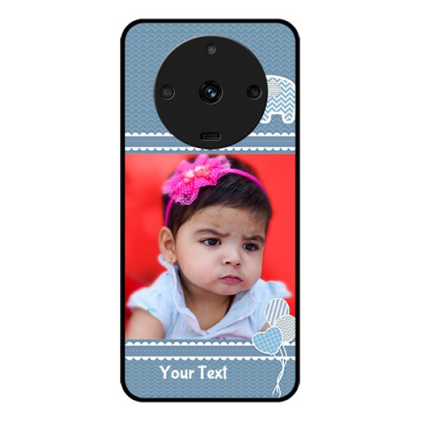 Realme Narzo 60 5G Photo Printing on Glass Case - with Kids Pattern Design Realme Narzo 60 5G Photo Printing on Glass Case - with Kids Pattern Design