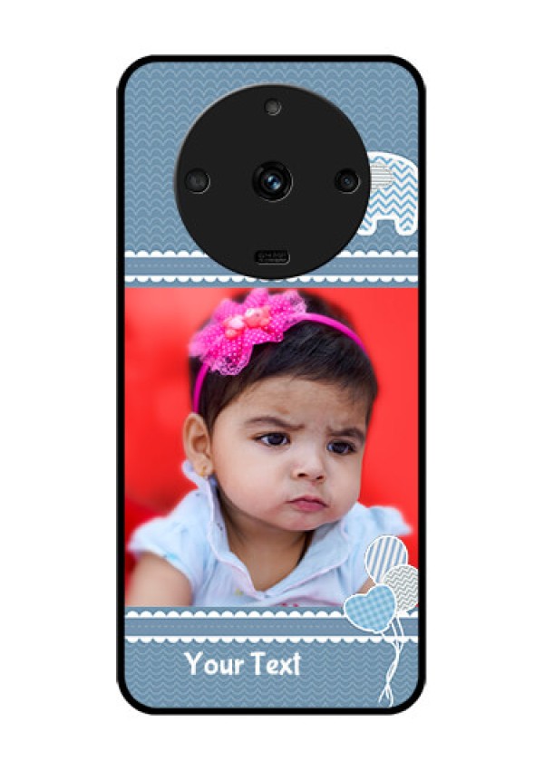 Realme Narzo 60 5G Photo Printing on Glass Case - with Kids Pattern Design