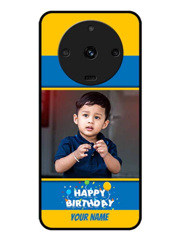 Custom Realme Narzo 60 5G Custom Glass Mobile Case - Birthday Wishes Design